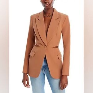 Bardot Cutout Blazer